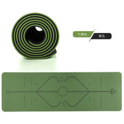 Position Line Yoga Mat