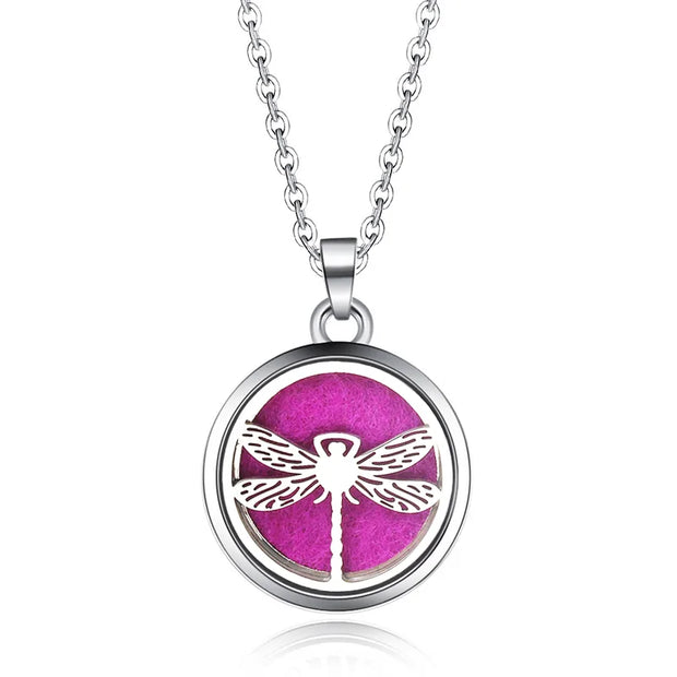 Aromatherapy Pendant Necklace Essential Oil Diffuser