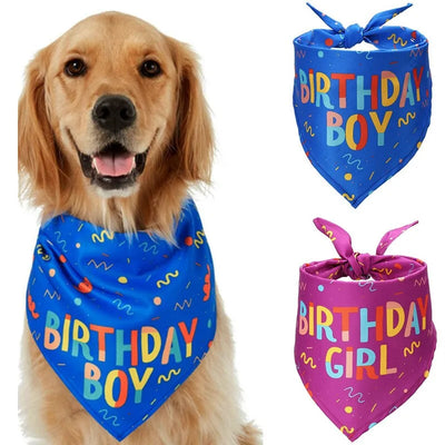 Dog Bandana Large Pet Scarf