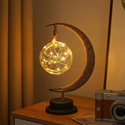 Crescent Moon Table Lamp