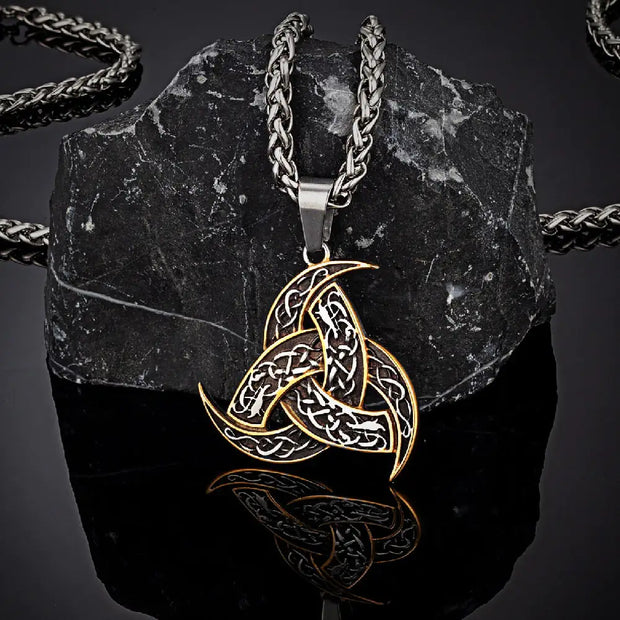 Antique Viking Pendant Necklace