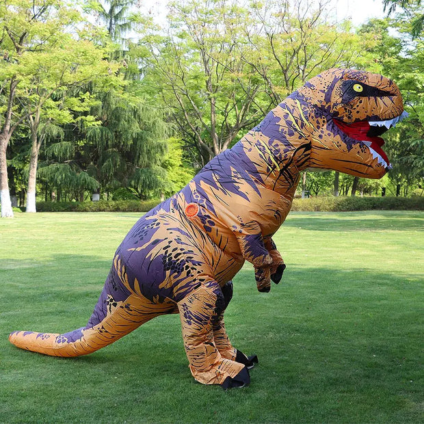 T-Rex Inflatable Suit for Halloween