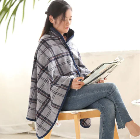 Multifunctional Shawl Blanket – Cozy Student Nap Cloak