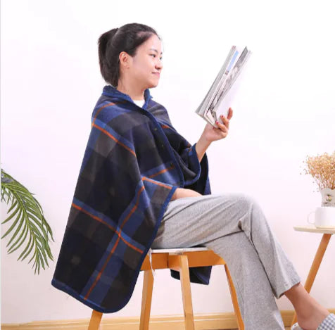 Multifunctional Shawl Blanket – Cozy Student Nap Cloak