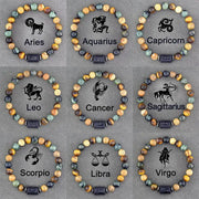 12 Zodiac Sign Constellation Bracelet