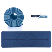 Position Line Yoga Mat