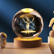 Crystal Night Light Ball