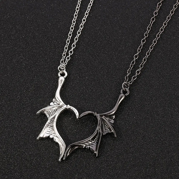 Dragon Wing Love Necklace