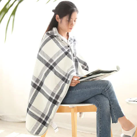 Multifunctional Shawl Blanket – Cozy Student Nap Cloak