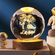 Crystal Night Light Ball