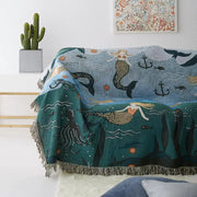 Mermaid Throw Blanket