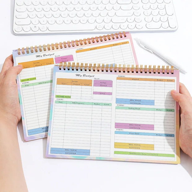 B5 Budget Planner Monthly Finance Organizer