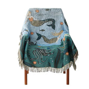 Mermaid Throw Blanket