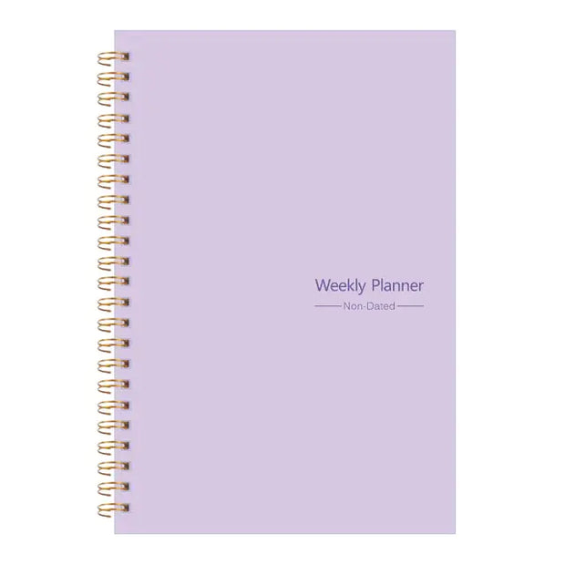 Notebook Diary Weekly Planner