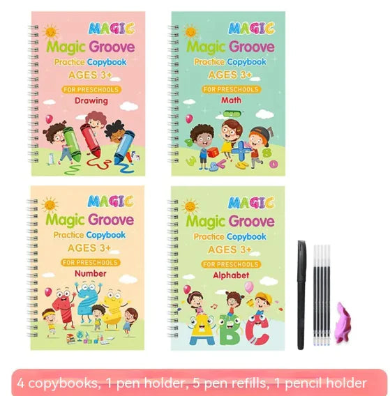 Children's Calligraphy & Language Practice Set