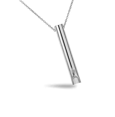 Breathe Easy Stainless Steel Pendant