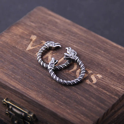 Men's Viking Dragon Statement Rings