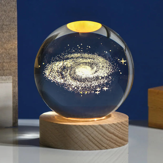 Crystal Night Light Ball