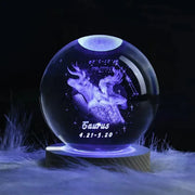 Crystal Night Light Ball