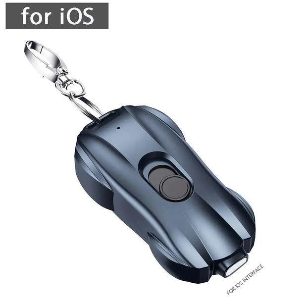 Compact Keychain Emergency Phone Charger Power Bank