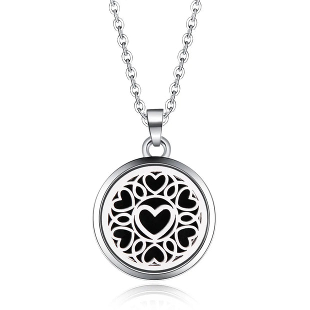 Aromatherapy Pendant Necklace Essential Oil Diffuser