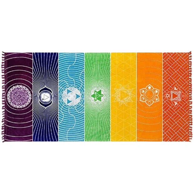 Polyester Bohemian Beach Yoga Mat